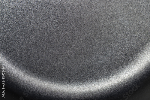 Gray titanium texture, metallic luster macro photo