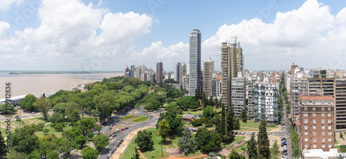 Ville de Rosario en Argentine