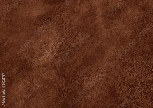 Worn brown marble or cracked concrete background (as an abstract brown vintage background)