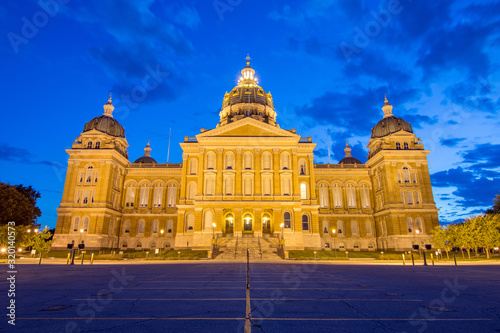 Iowa State Capitol from the Back