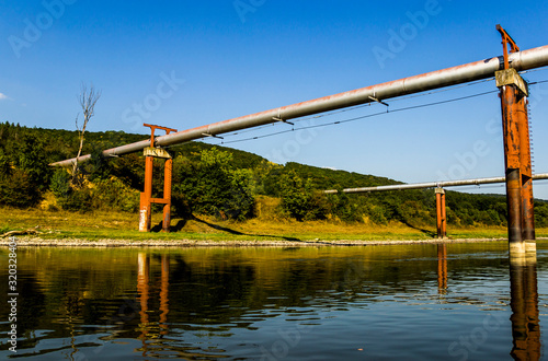 gas-pipe under the Dniester river