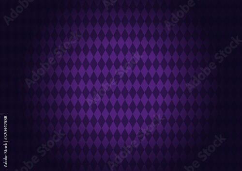 Diamond-shape quadrangle Purple Background, The pattern on the purple floor for gretting card banner, poster, template, Flyer & brochure, vector illustration, EPS10.