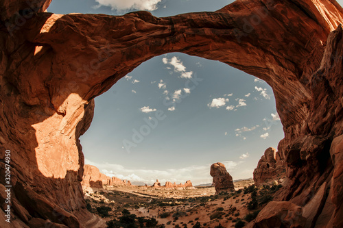 Double Arch at Arches National Park 