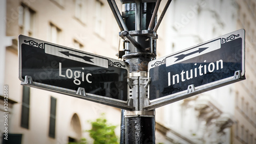 Street Sign Intuition versus Logic