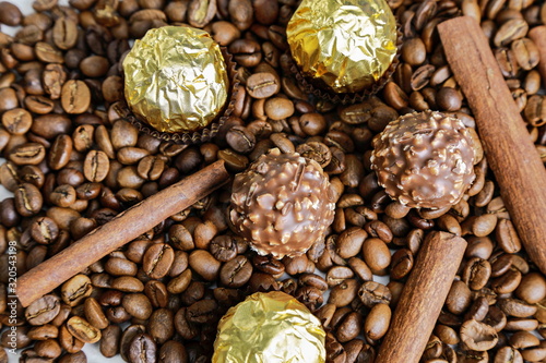 delicious sweets on the table