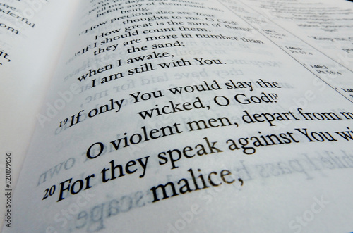 Psalm Verse 139 verse 19