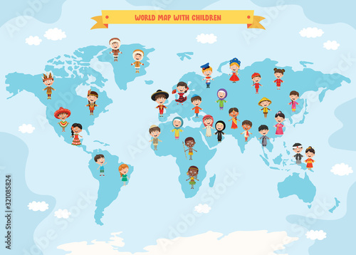 Multicultural Characters Of The World