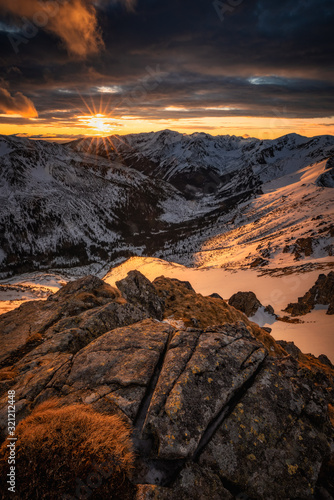 Winter in Tatra Moutains in Poland. High Tatras landscape photos.