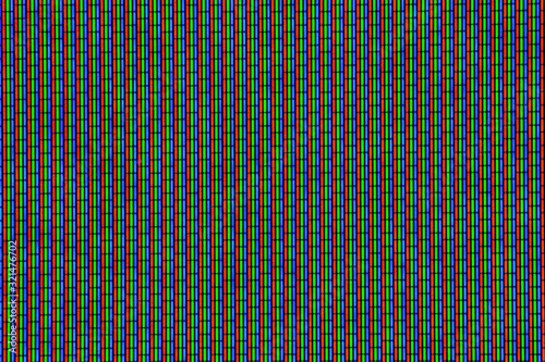 Close up RGB Screen tv pattern. background