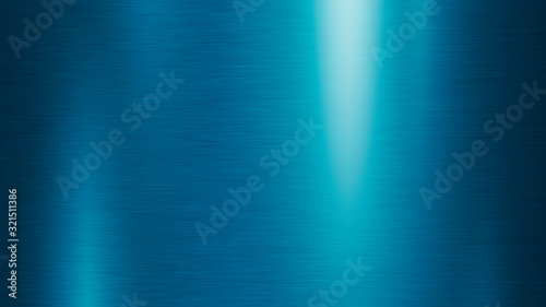 Blue metal texture background illustration
