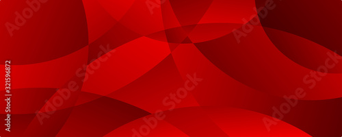 Bloody red background texture banner with circular pattern and various fading tones