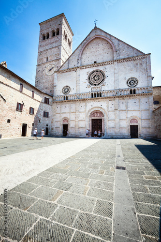 Assisi Cathedral. Dedicated to San Rufino (Rufinus of Assisi) is a major church in Assisi, Italy, that has been important in the history of the Franciscan order.