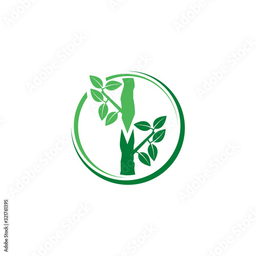 Plant Grafting Logo Vector Icon Illustration