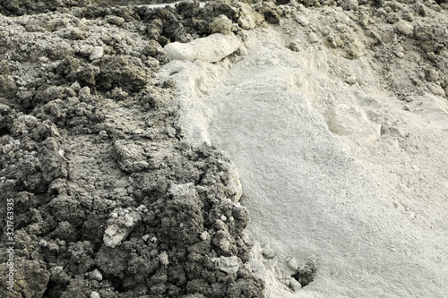 Calcium carbonate Lime for treat (soil or water) with lime to reduce acidity and improve fertility or oxygen levels.limescale chalk calcium carbonate agriculture heap