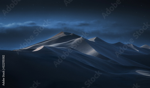 Dune 7 Namibia at night
