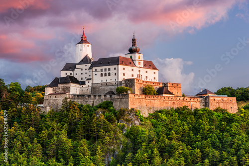Forchtenstein (Burgenland, Austria) - one of the most beautiful castles in Europe during sunrise