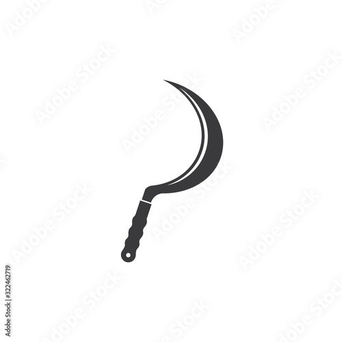 sickle icon vector illustration design