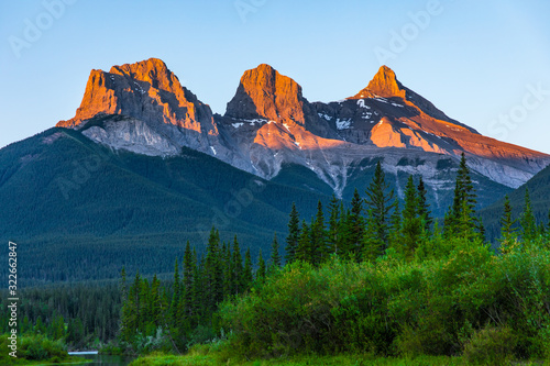 Three Sisters Mountains