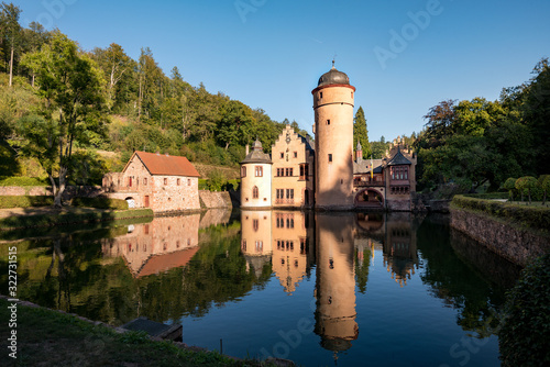 Schloss Mespelbrunn im Spessart / Bayern