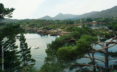 View from the gardens of garnish island, Ireland