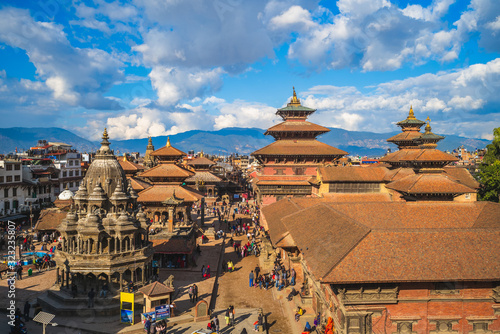 scenery of Patan Durbar Square at Kathmandu, Nepal