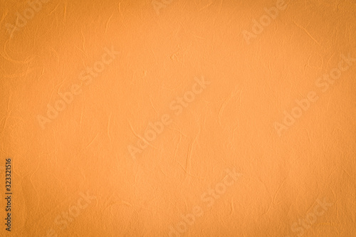 Handmade Rice Paper Texture Background, Natural, Soft, Delicate, Beautiful, Orange