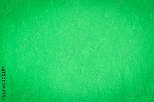 Handmade Rice Paper Texture Background, Natural, Soft, Delicate, Beautiful, Green