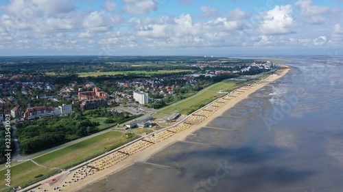 Plage de Cuxhaven (Allemagne)