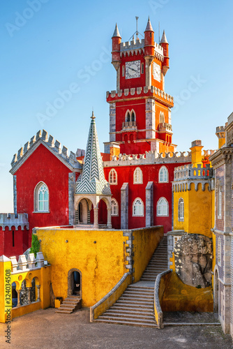 Pena Palace in Sintra, Portugal