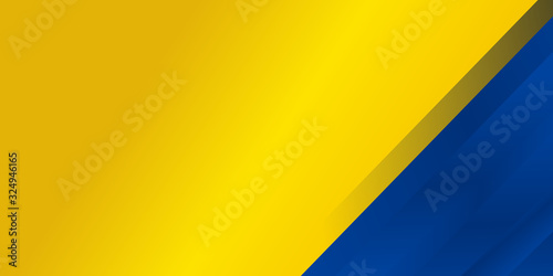  Blue yellow white abstract background geometry shine and layer element vector for presentation design. Suit for business, corporate, institution, party, festive, seminar, and talks.