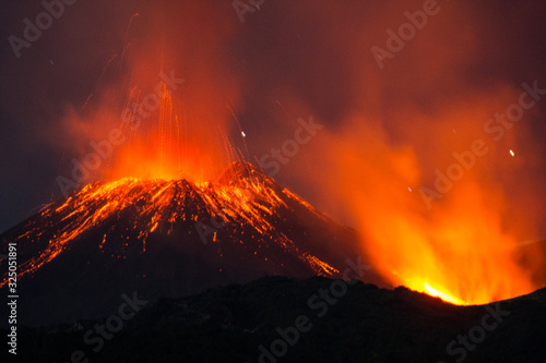 Strombolian Activity on Mount Etna