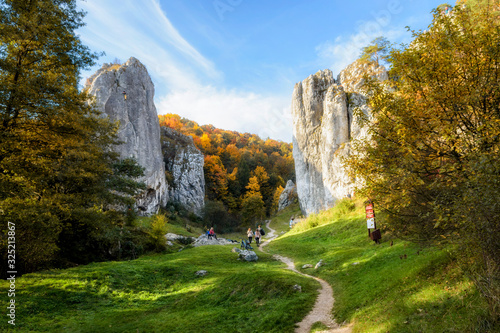 Bolechowice valley in Poland, Malopolska region