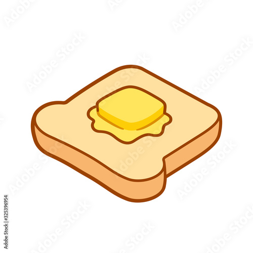 Toast with butter