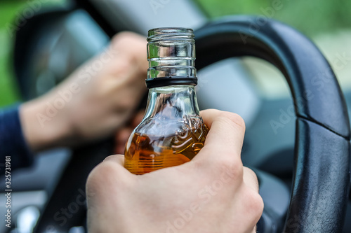 conduite avec de l'alcool au volant