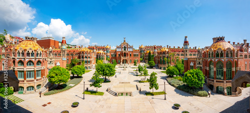 Hospital of the Holy Cross and Saint Paul (de la Santa Creu i Sant Pau), Barcelona, Spain