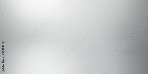 Abstract background for wallpaper, pattern and label on website. Light silver metal texture or shiny metallic gradient. Empty white and grey background. 3d rendering design. blank backdrop.