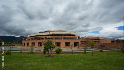 biblioteca pública Virgilio Barco, en Bogotá Colombia