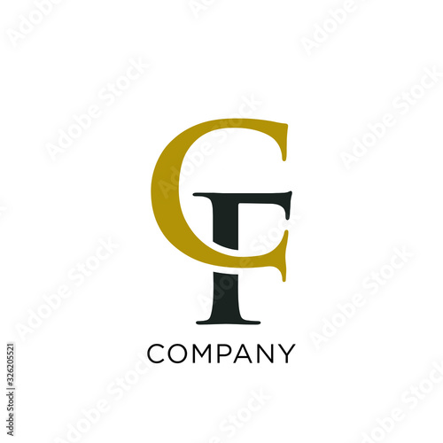 cf luxury logo design