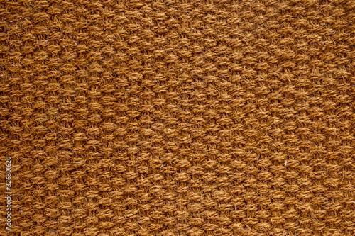 Close up natural sisal matting surface,texture background.