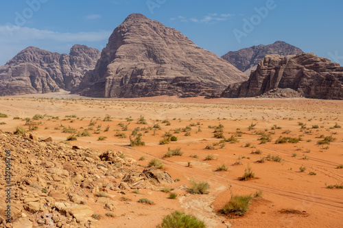 Wadi Rum Desert in Jordan