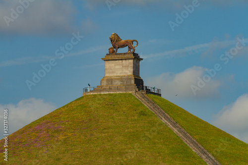 The Lion's Mound, Waterloo, Belgium