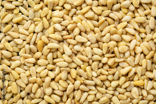 pine nuts background