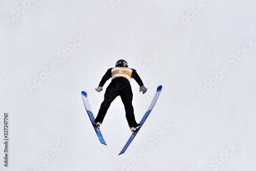 Winter Sport Ski Jump Jumping