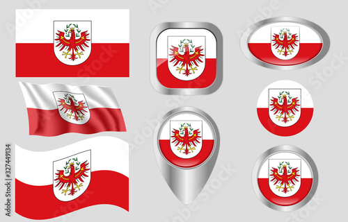 Flag of Tirol, Austria