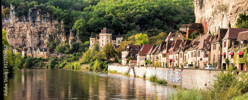 village of Roque-Gageac in the Dordogne