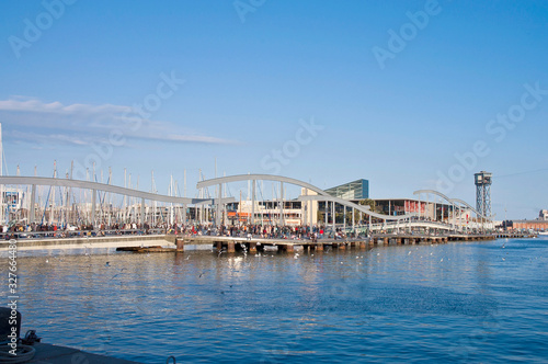 De la Fusta Pier located at Barcelona, Spain