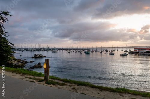 Old Fisherman's Wharf, Monterey Bay at Dawn