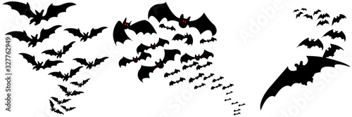 Bats are Flying on Halloween