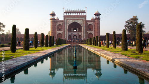The Taj Mahal at Agra India