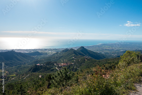 The desert of the palms in Benicassim, Costa Azahar